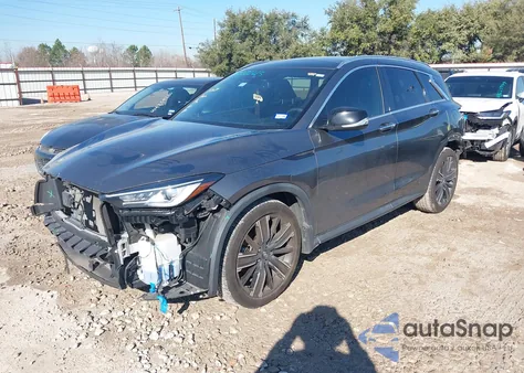 2022 Infiniti Qx50 Luxe from USA, damaged, VIN 3PCAJ5BA4NF110336